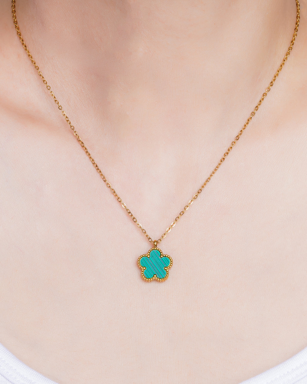 Clover Charm Necklace