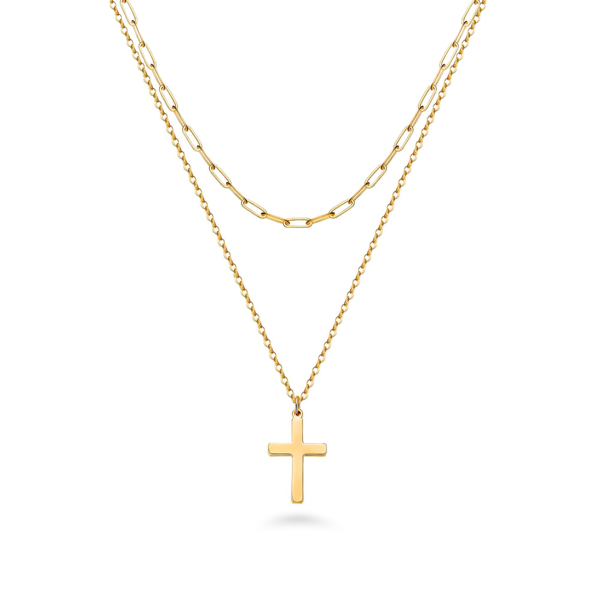 Graceful Cross Necklace