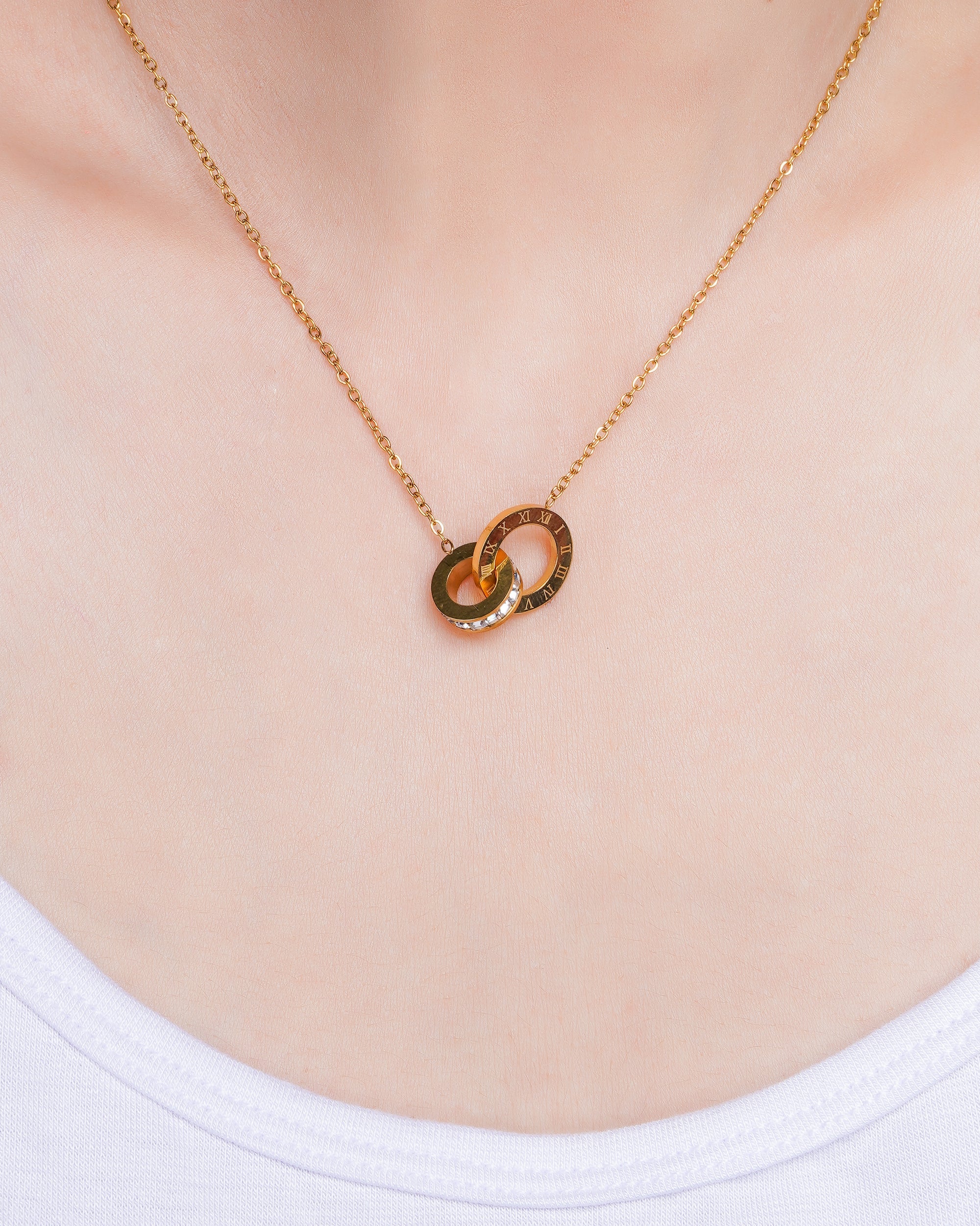 Union Rings Necklace